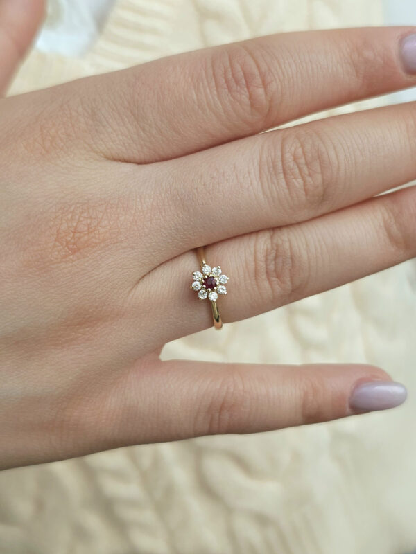Anillo Flora Mini