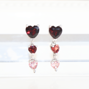 Cascada de Corazones Ember * Plata