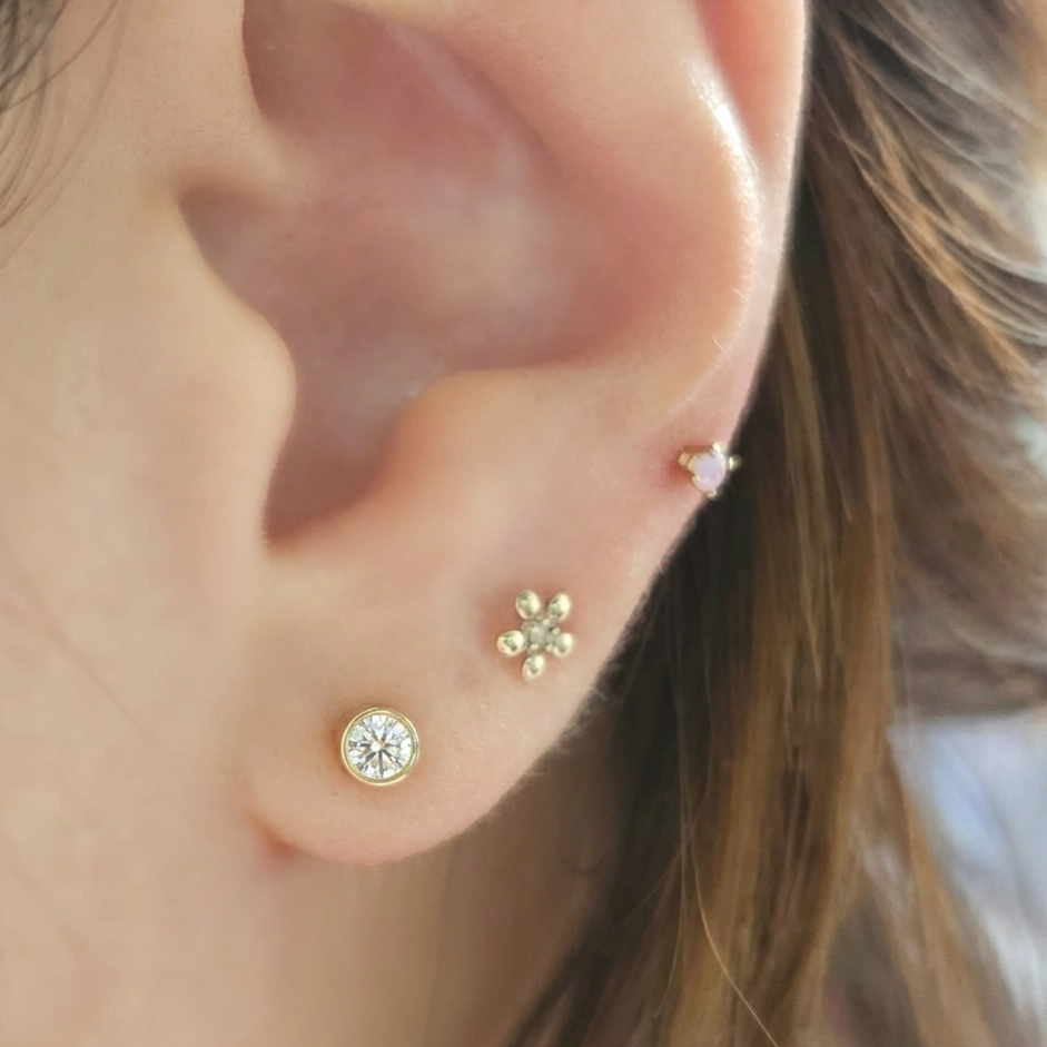 Aretes Bimba diamante 0.50ct - Image 2