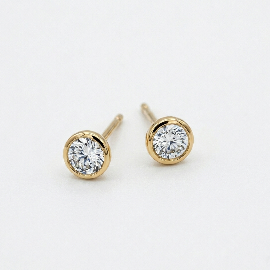 Aretes Bimba diamante 0.50ct