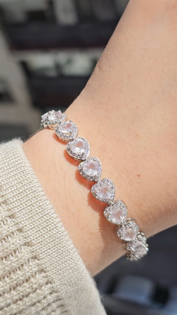 Pulsera Valentina * Plata - Imagen 2