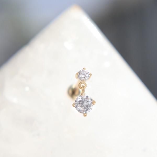 Flat Back Lluvia de Diamantes