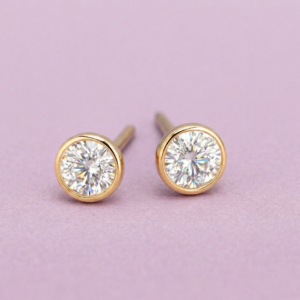Aretes Bimba diamante 1ct
