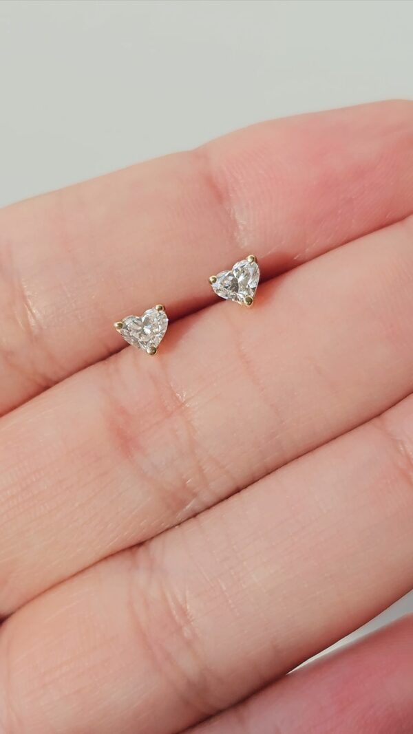 Aretes Bonita de Diamante - Imagen 2
