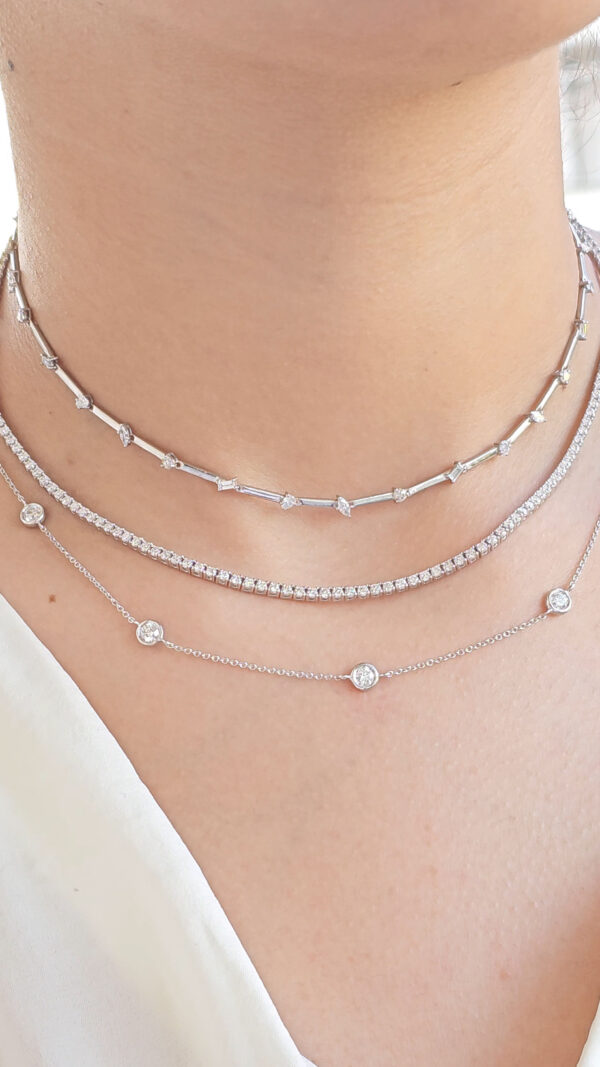 Collar Tennis Dubai Diamantes - Imagen 4
