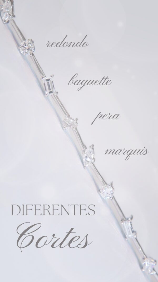 Pulsera Tennis Dubai Diamantes - Imagen 2