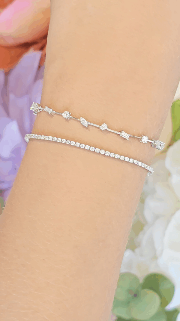 Pulsera Tennis Dubai Diamantes - Imagen 3