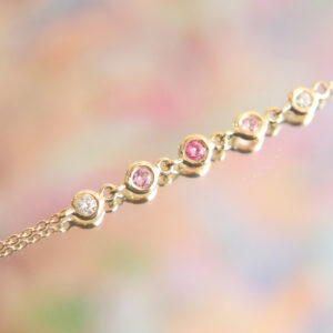 Pulsera Tapioca Mini Cotton* Oro Amarillo 14k