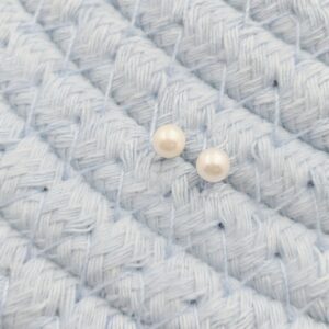 Aretes Perla Mini * Plata