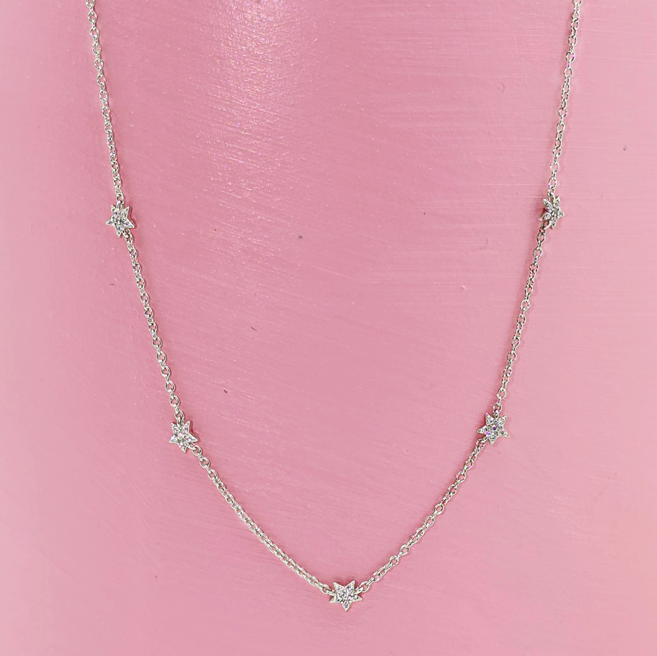 Collar Starline Circonias * Plata