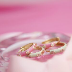 Arracadas Loop Diamantes