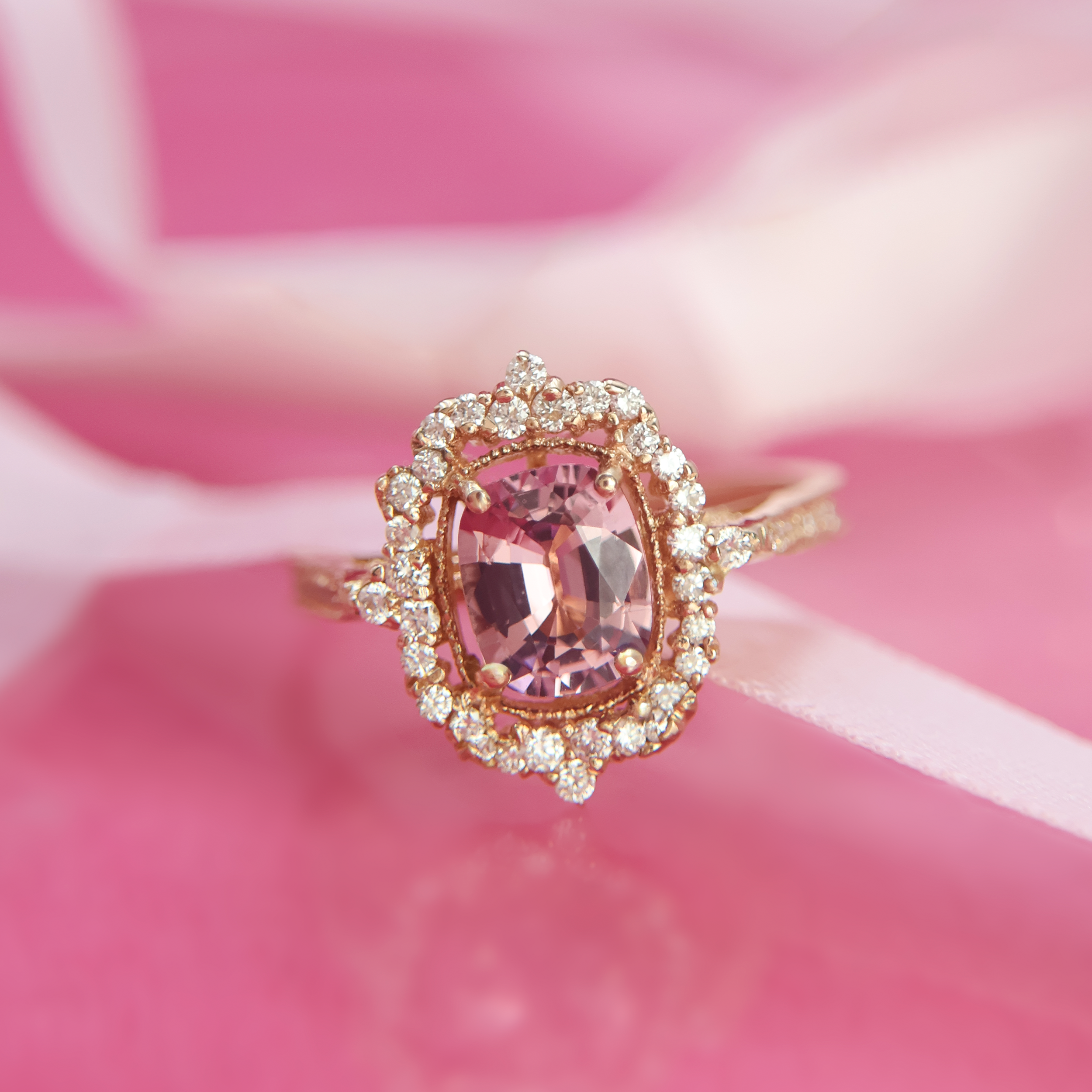 Anillo Anastasia * Oro Amarillo Talla 6.5