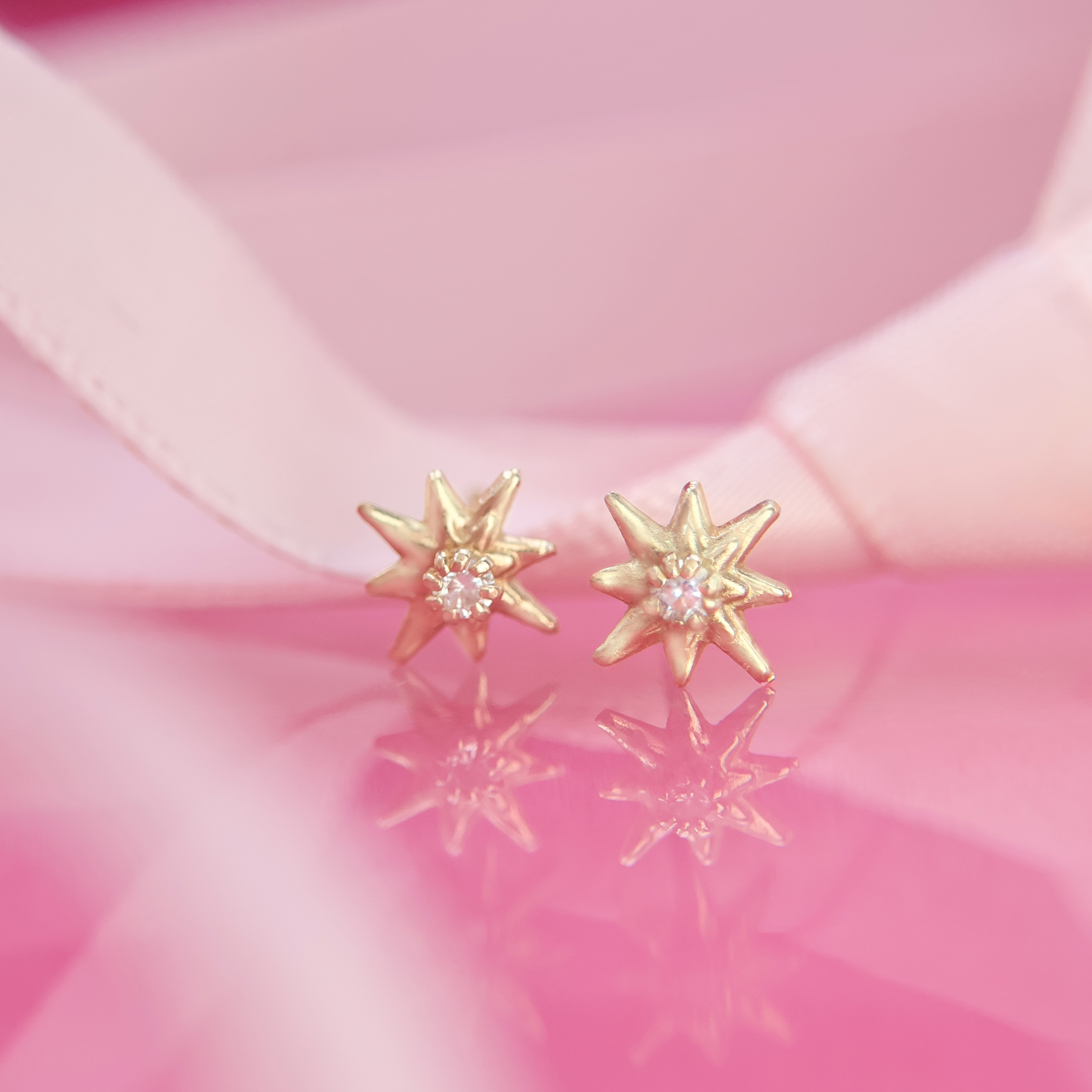 Aretes Lucero * Oro Amarillo