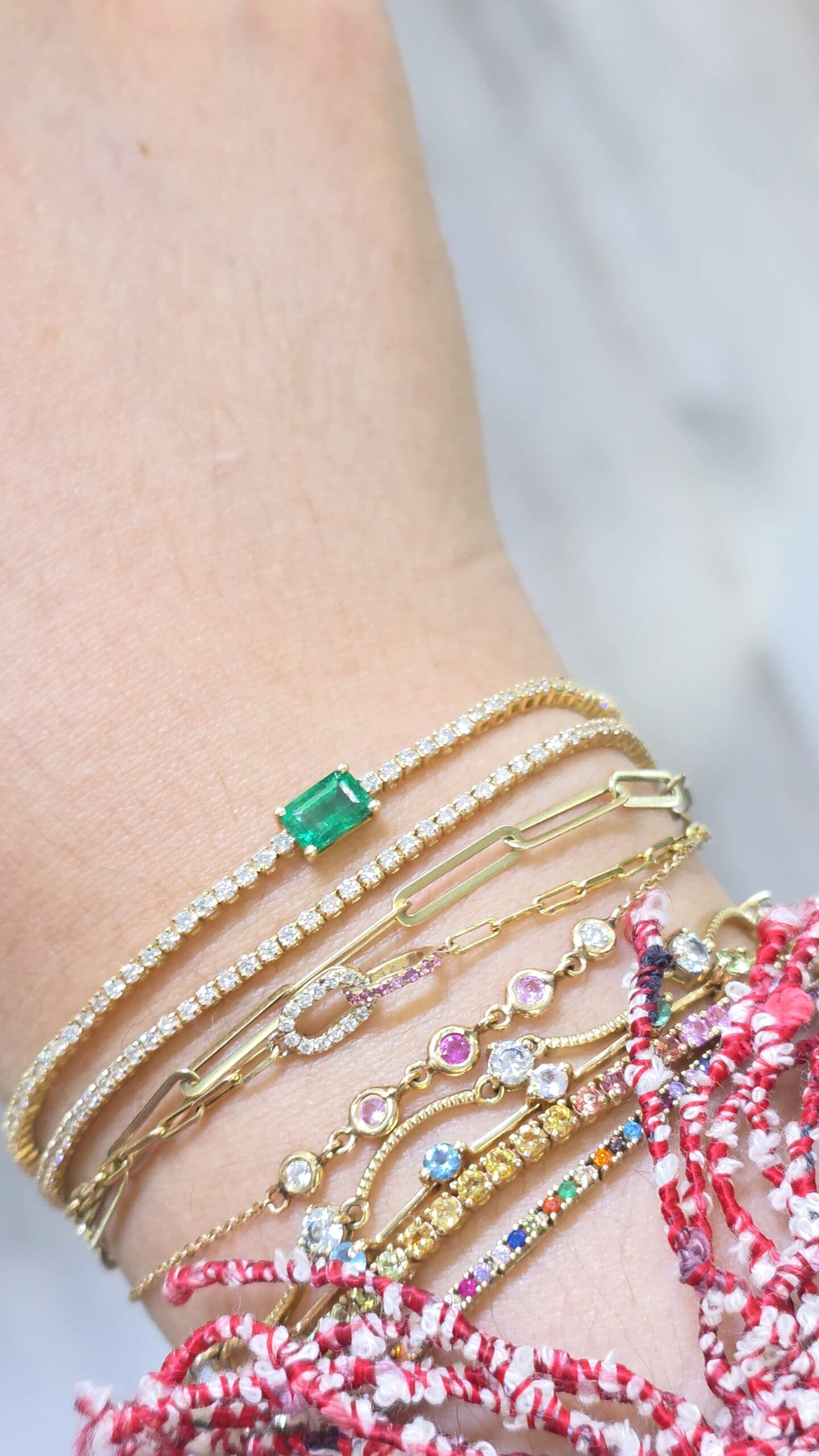 Pulsera Tennis Eugenia - Imagen 2