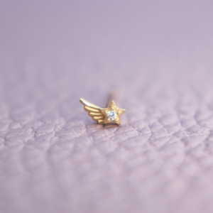 Piercing Pegaso * Oro Amarillo 14K