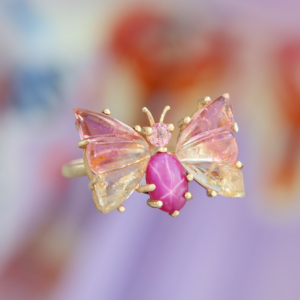 Anillo Ninfa * Oro Amarillo 14k Talla 6