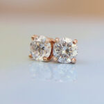 Aretes Cloe diamante lab 1ct *