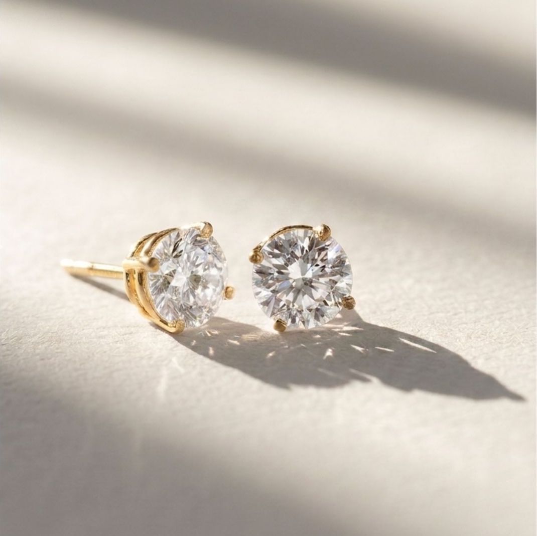 Aretes Cloe diamante 1ct