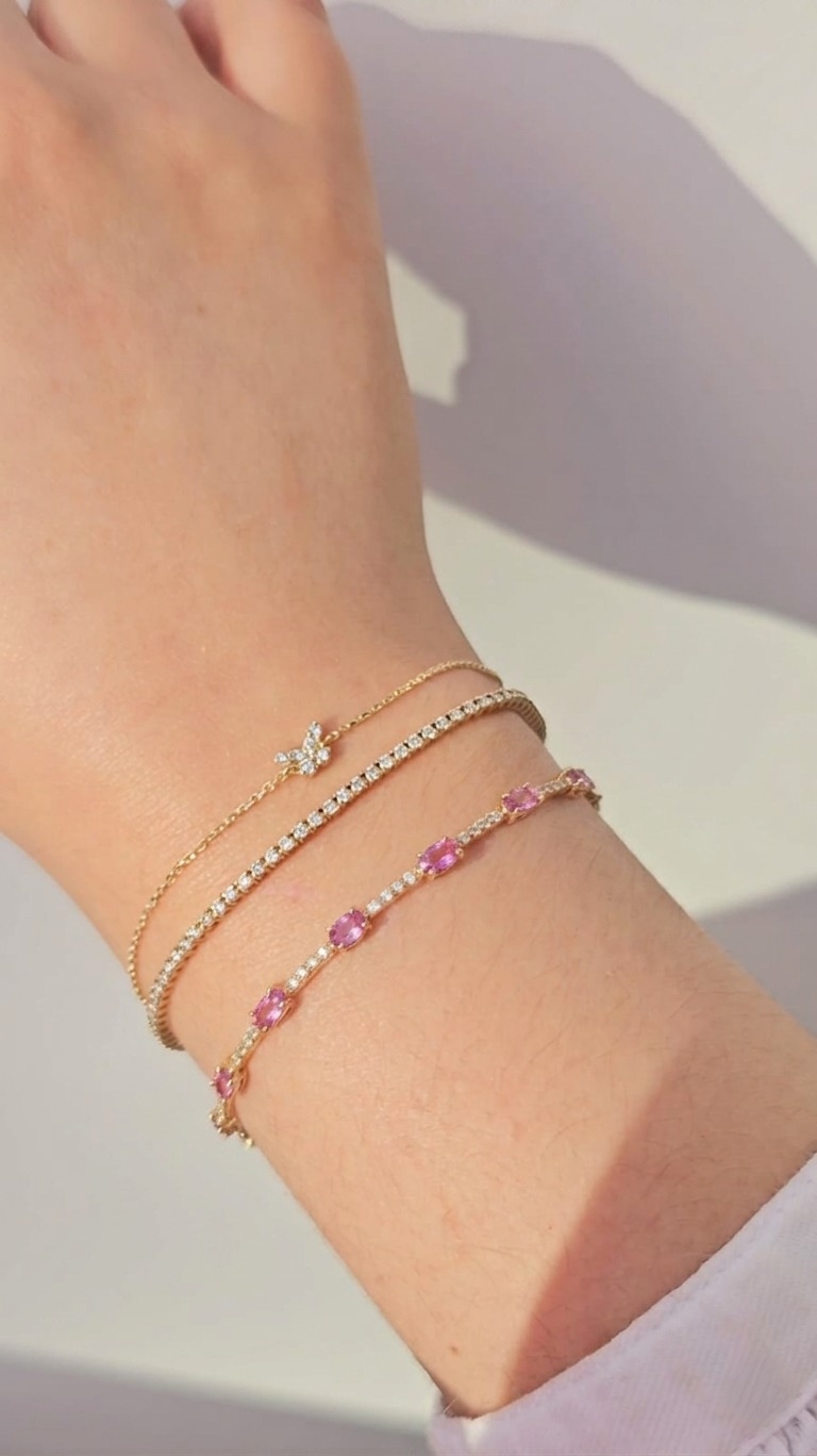 Pulsera Tennis Claudia - Image 2