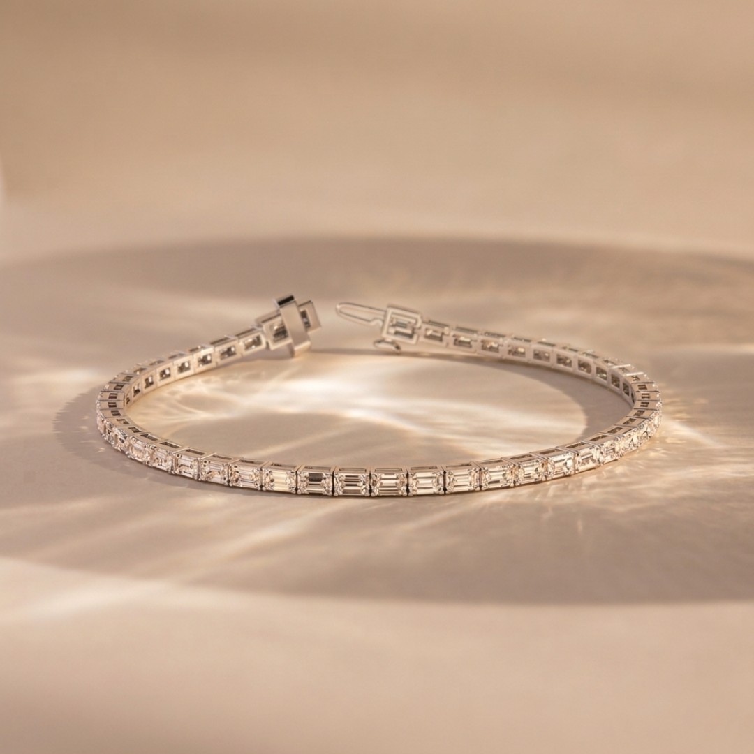 Pulsera Tennis Romina de Diamantes 4.80ct