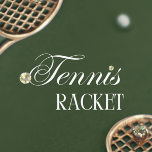 Dije Tennis Racket * Oro Amarillo 14k
