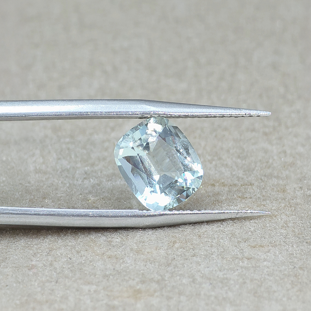 Berilo Verde corte Cushion 2.57ct