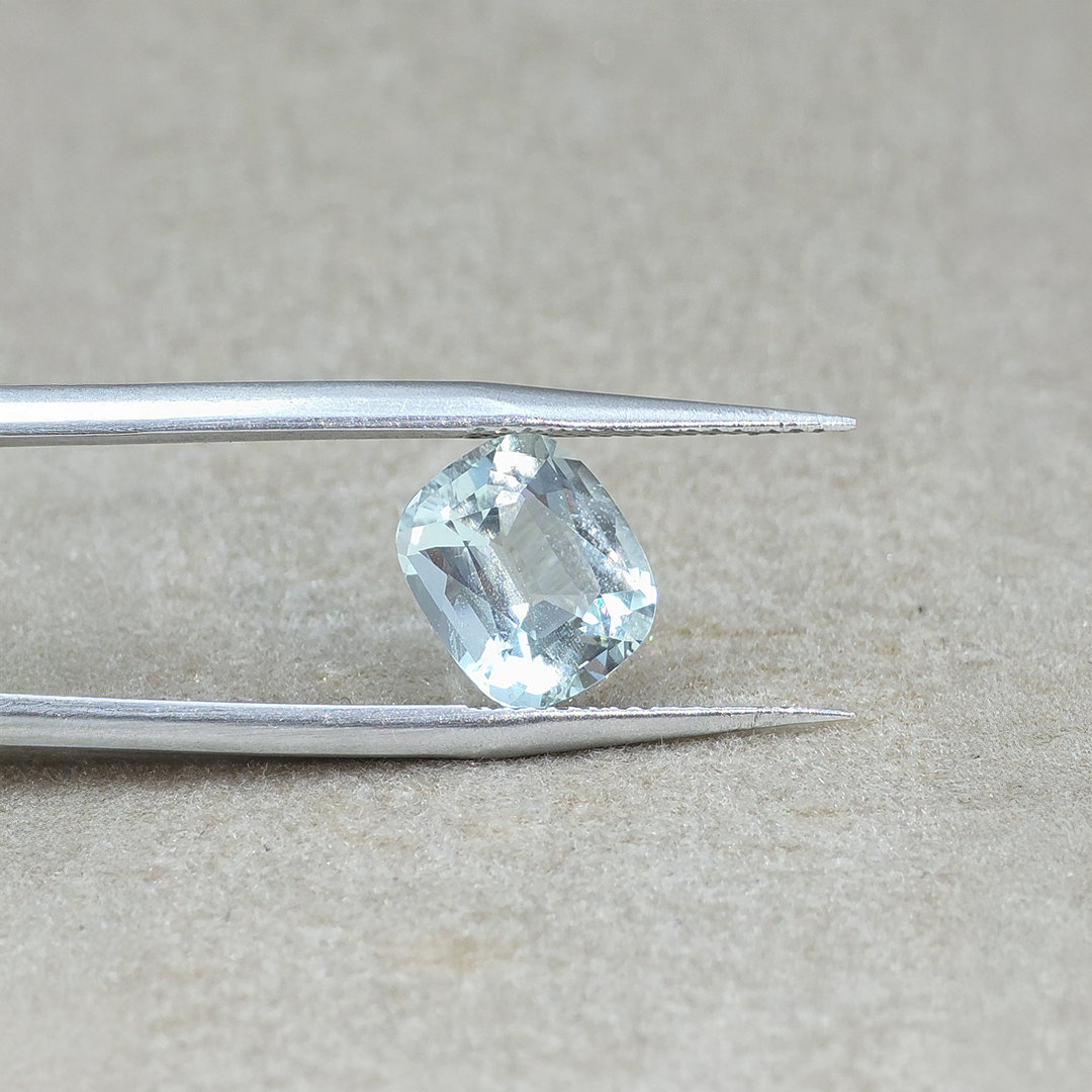 Berilo Verde corte Cushion 2.57ct